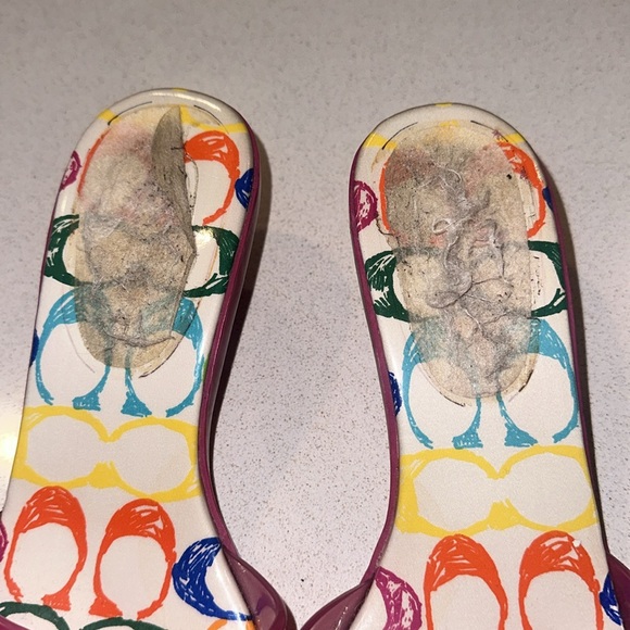 Vintage Coach 1941 Jelly Kitten Heels - Picture 4 of 9